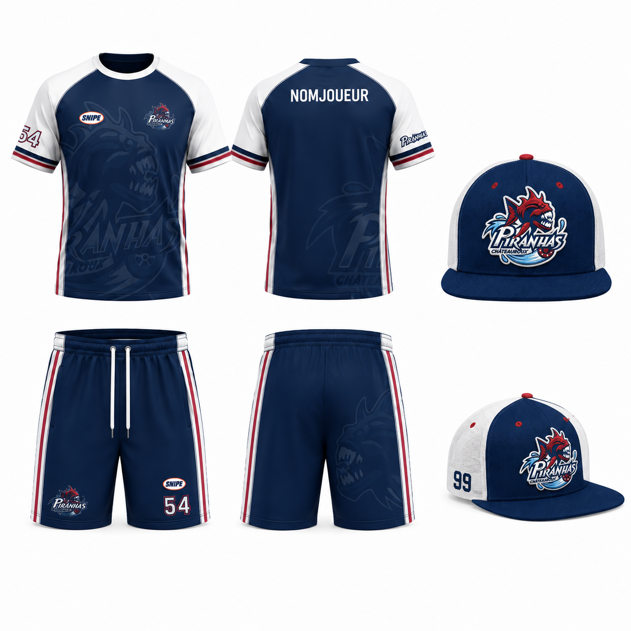 Pack Summer Les Piranhas
