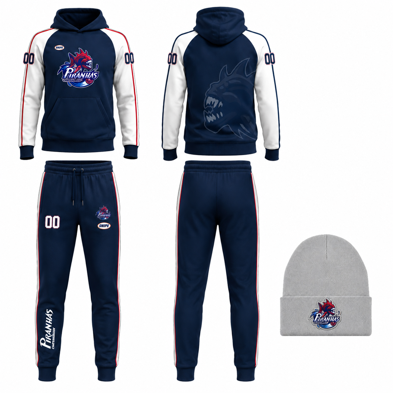 Pack Winter Les Piranhas