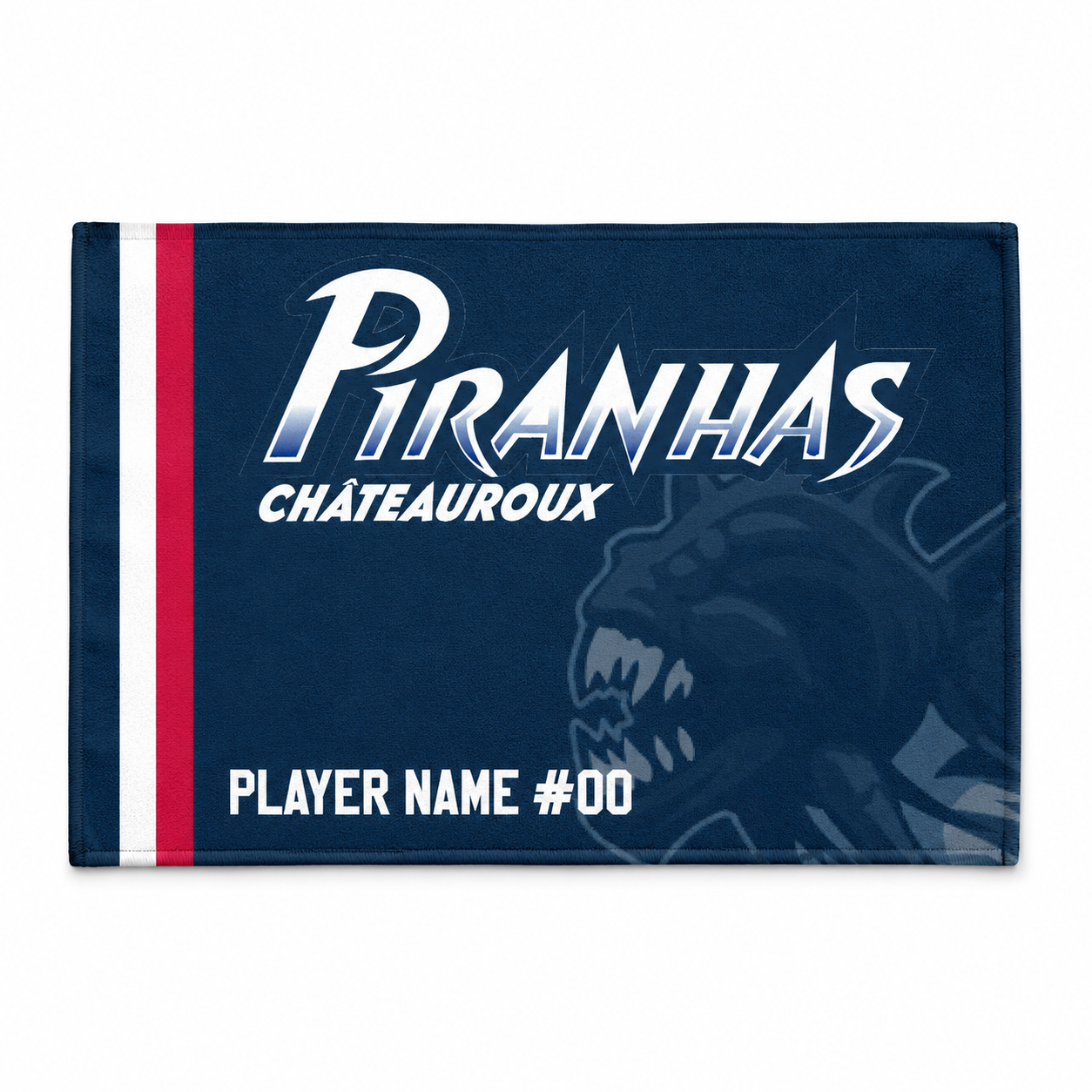Serviette de banc Les Piranhas