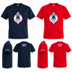 T-shirt Les Yeti's
