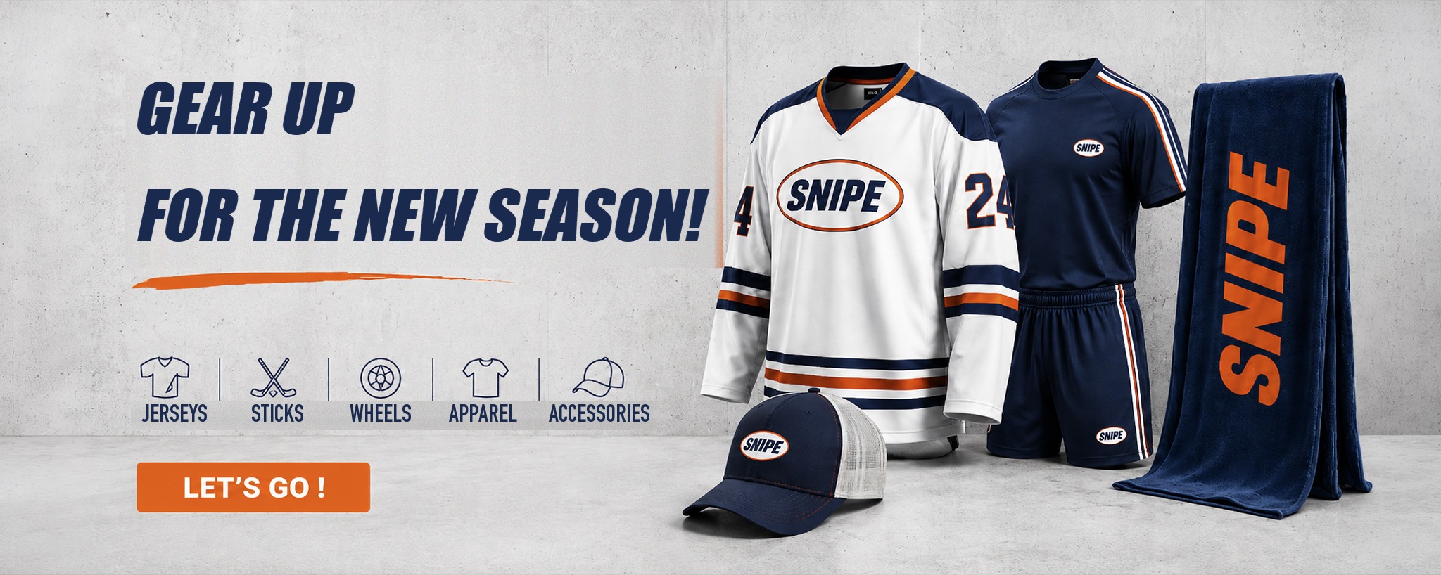 SNIPE roller hockey jerseys