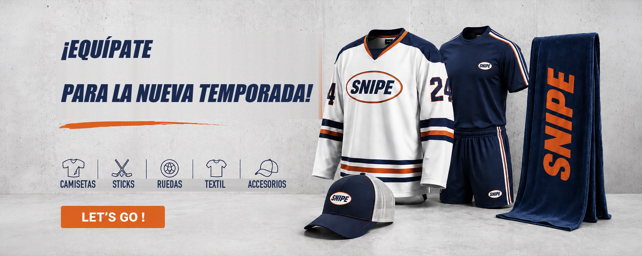 Camisetas de hockey en línea SNIPE